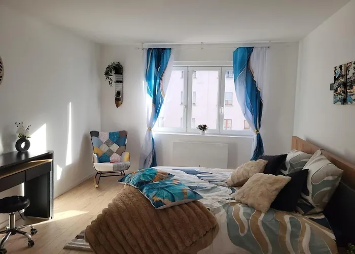 Apartment Chez Olivier Wifi Private Parking Swiss Border Saint-Louis (Haut-Rhin)